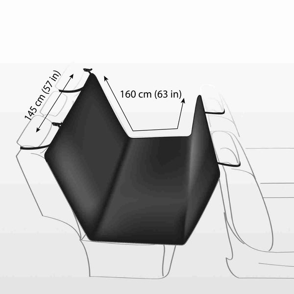 Trixie Car Seat Cover, 1.45 x 1.60 m, Black