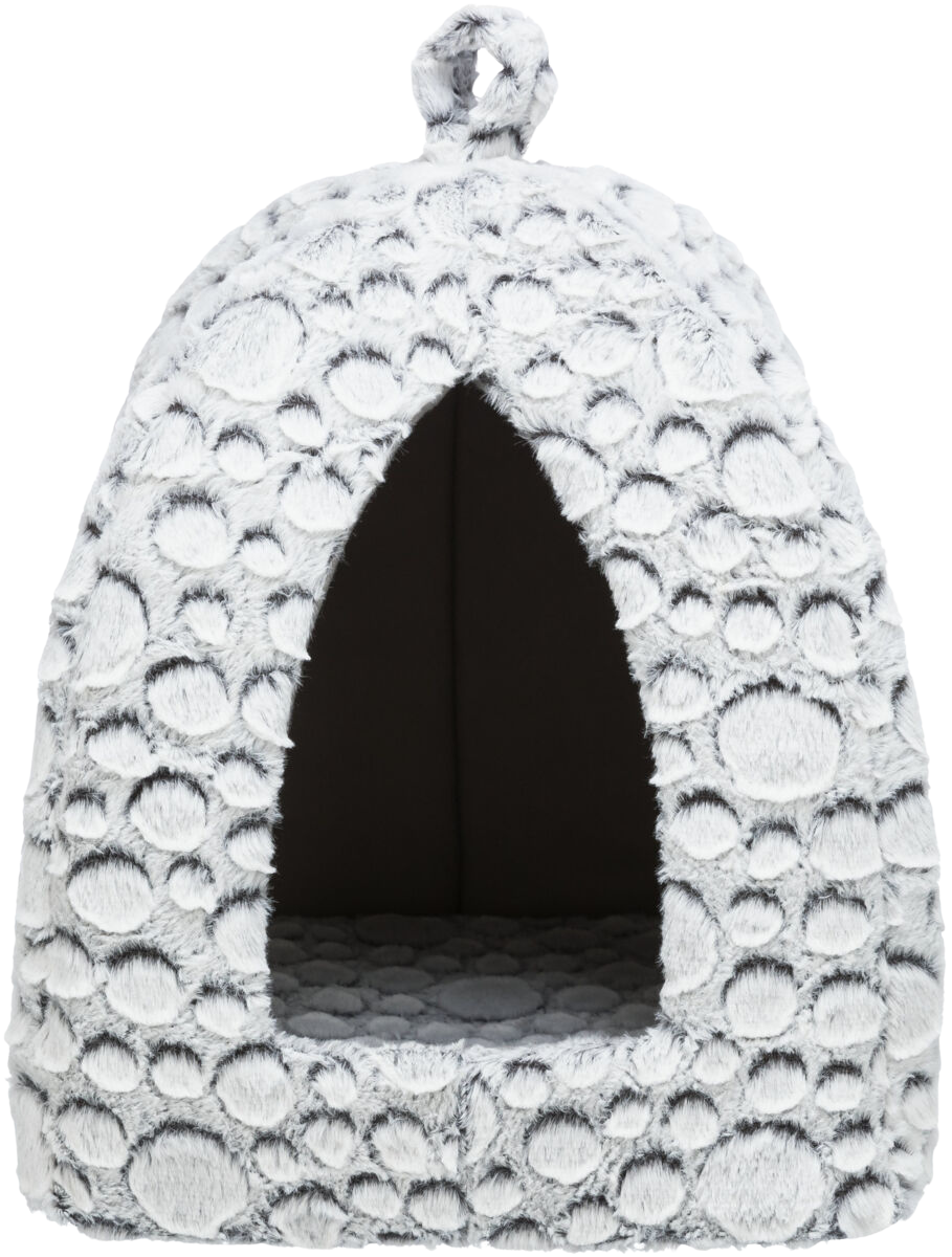 Trixie Mila cave, plush, 32 × 42 × 32 cm, white-grey