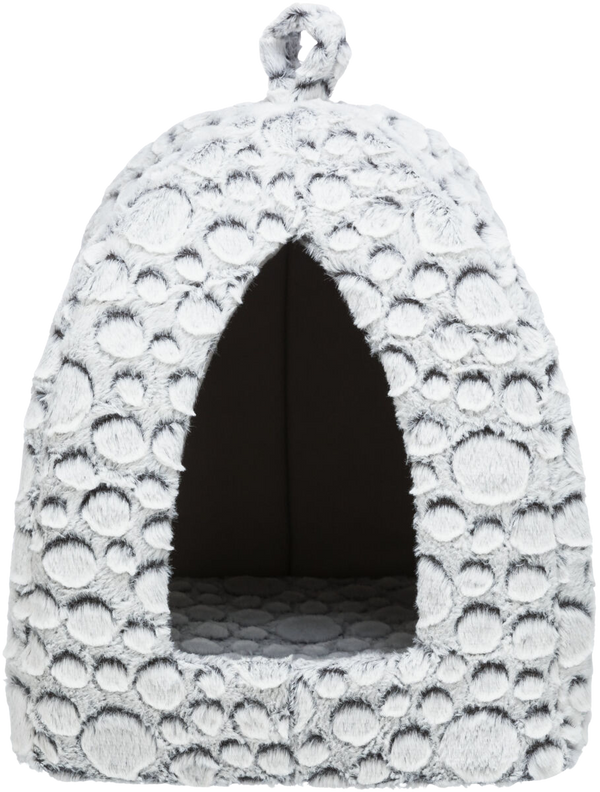 Trixie Mila cave, plush, 32 × 42 × 32 cm, white-grey