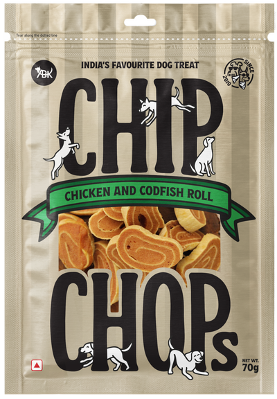 Chip Chops Chicken & Codfish Rolls, 70 gm - CC1201.png