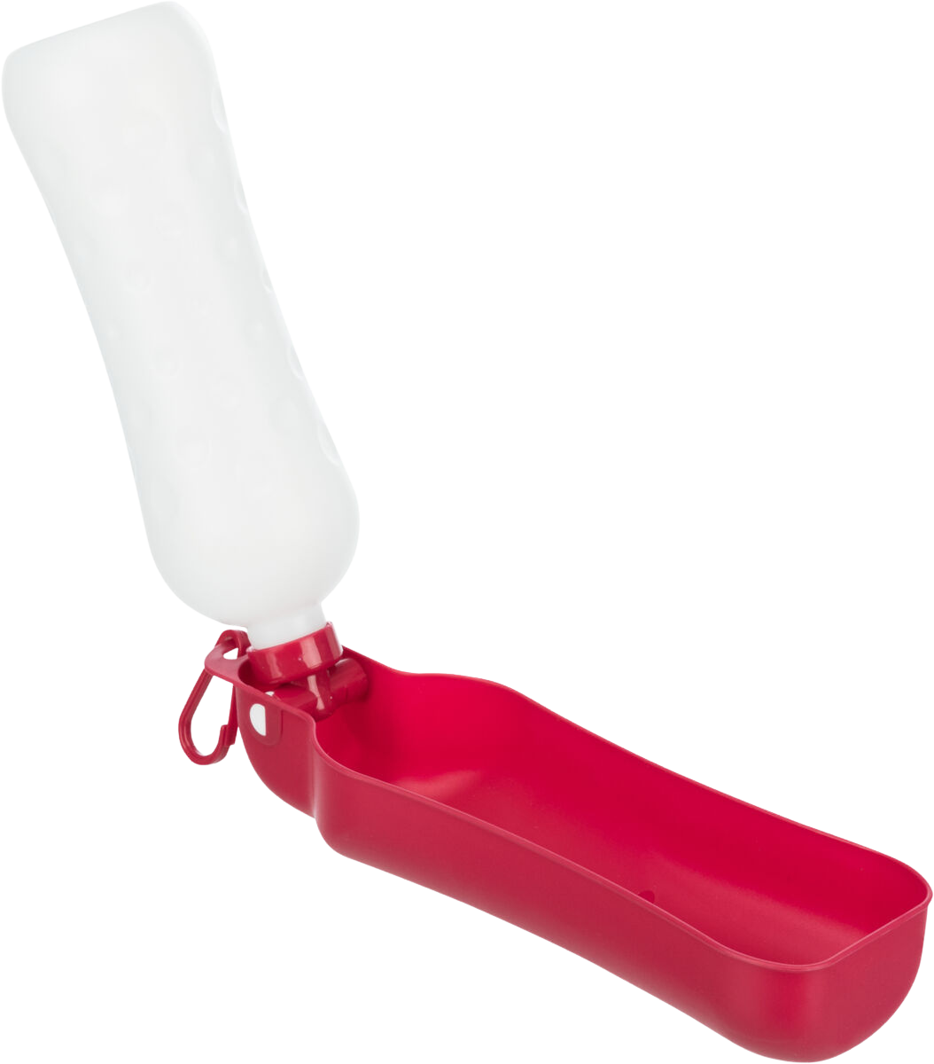 Trixie Bottle with bowl, plastic, 0.7 l, various
