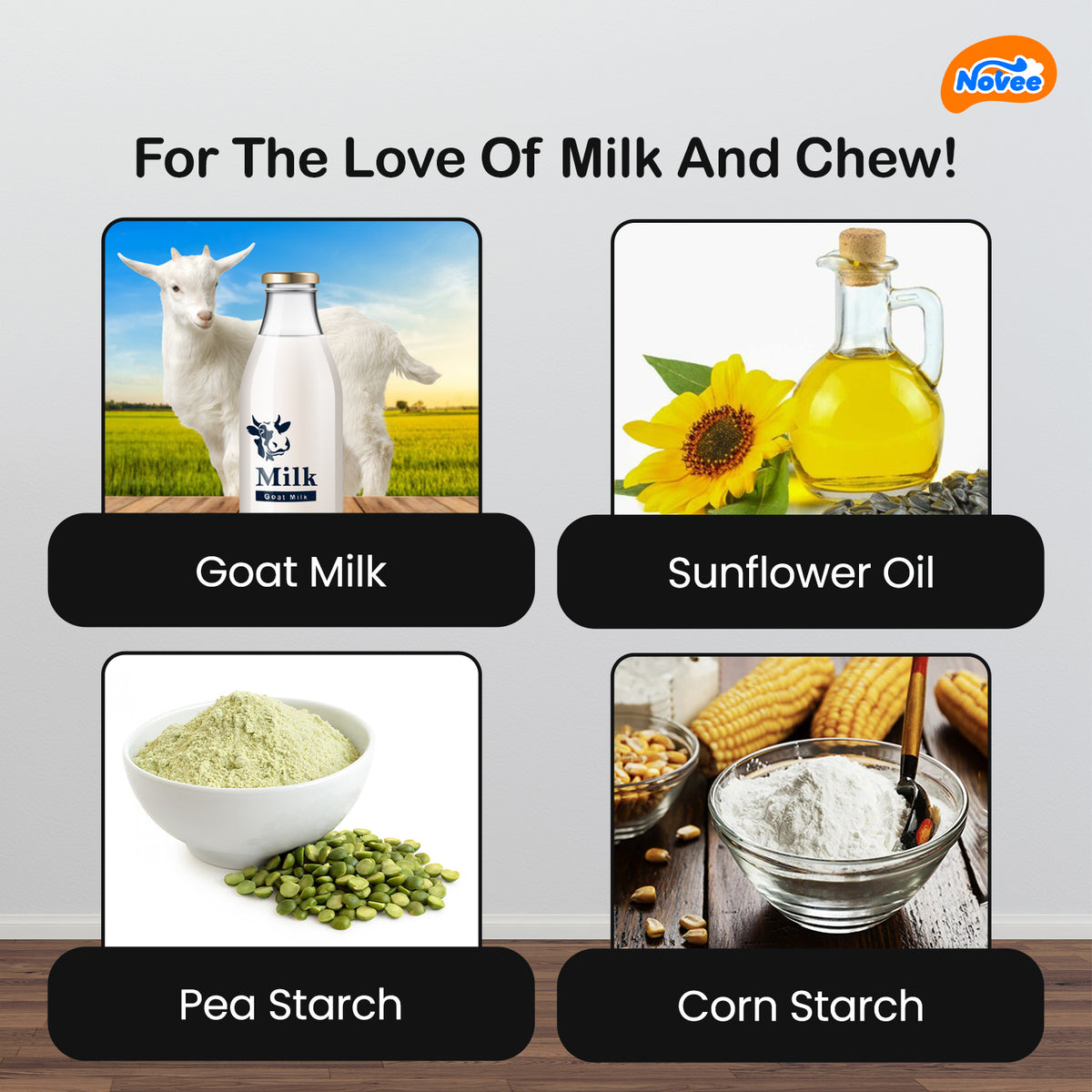 Novee Milky Chew Goat Milk Mini Bones, 500 gm. - 9928 pdp 2.jpg