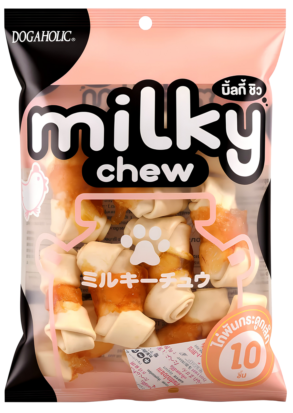 Milky Chew Chicken Bone Style, 10 pieces - 1242.png