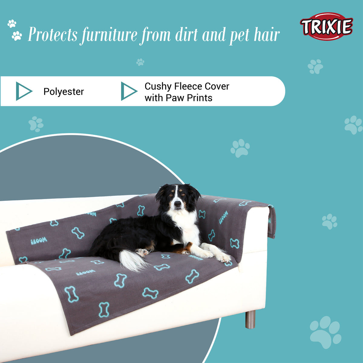 Trixie Barney Blanket Taupe 150 × 100 cm