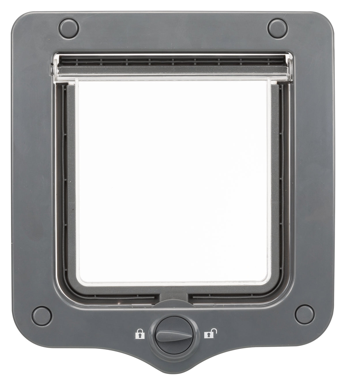Trixie 2-Way Cat Flap 20x22mm Grey