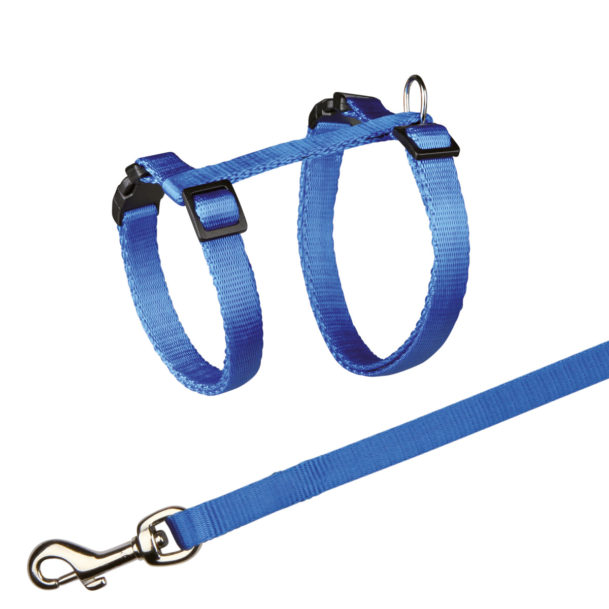 Trixie Cat Harness with Leash, Stomach Circum. 27–45 cm, Leash: 1.20 m/4 ft. Width 10 mm