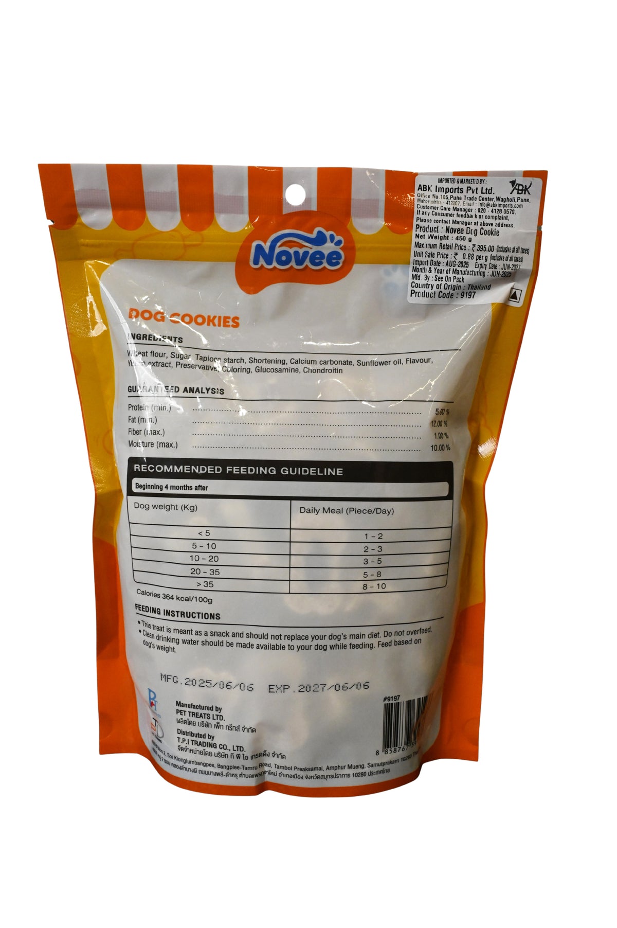 NOVEE, DOG COOKIE, 450 g - 9197.jpg