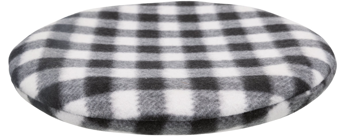 Trixie Heat Cushion for Heating in a Microwave, ø 26 cm, Black /White