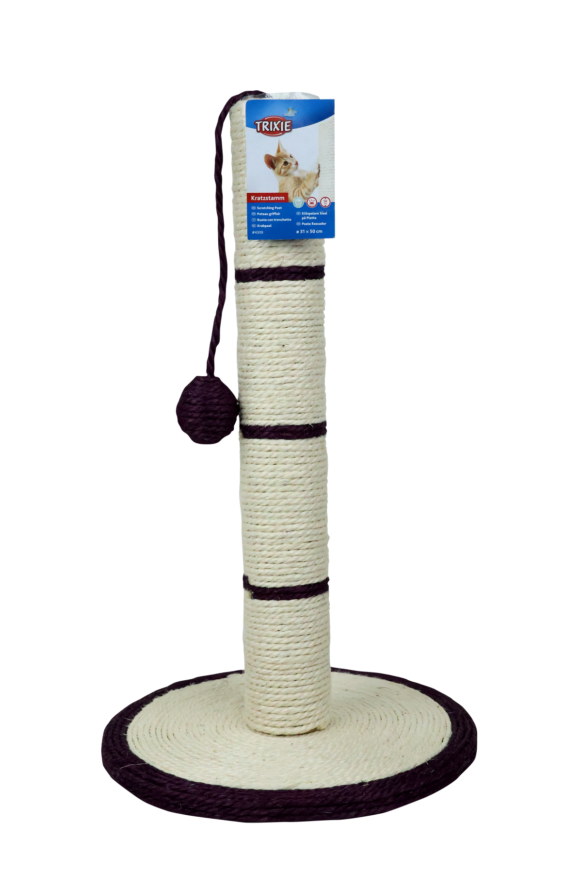 Trixie Scratching Post, ø 31 x ø 7 x 50 cm