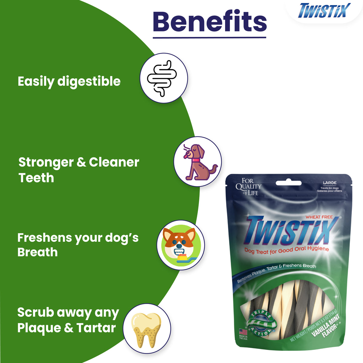 Twistix Vanilla Mint Flavor, 156 gm, Large - 631467_1.jpg