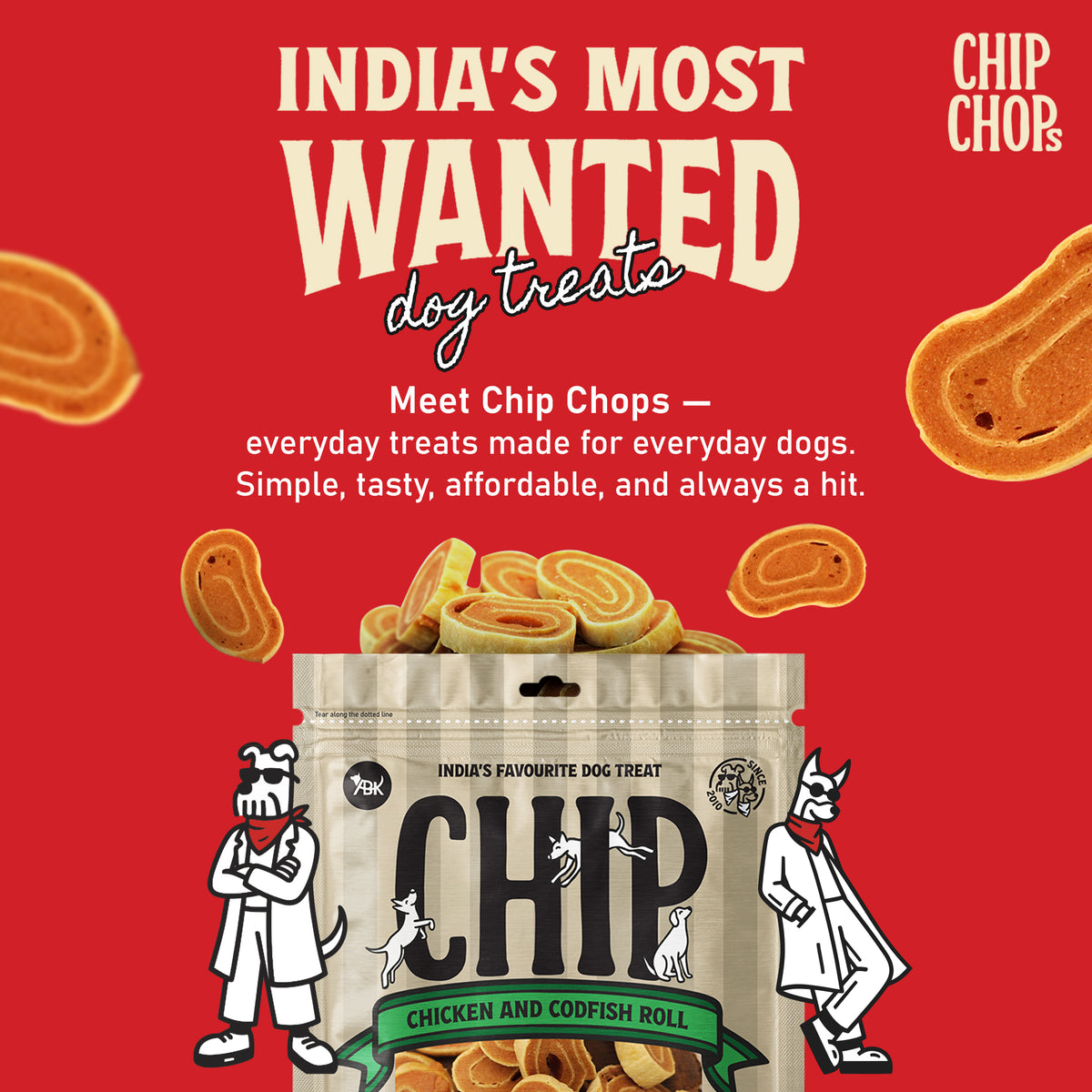 Chip Chops Chicken & Codfish Rolls, 250 gm - CC2506 PDP 1.jpg