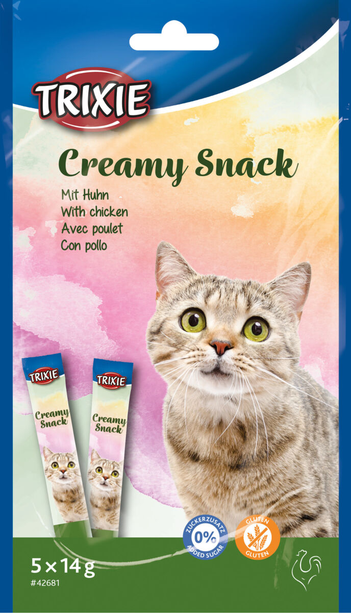 Trixie Creamy Snack with chicken, 5 × 14 g - 42681_1.jpg