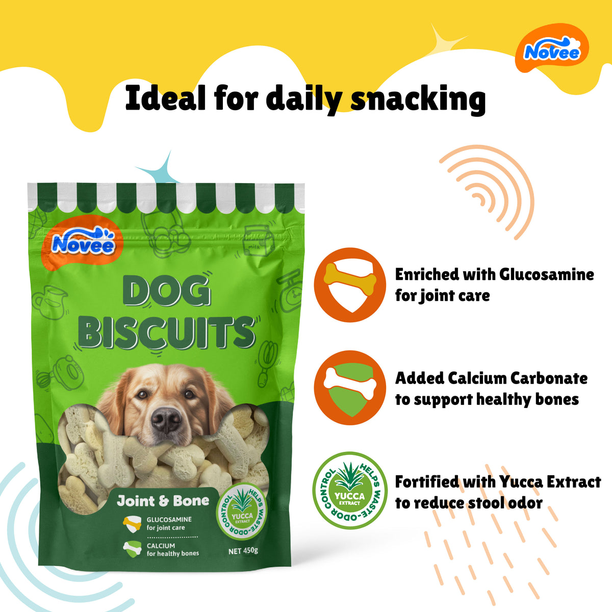 NOVEE, DOG BISCUIT, 450 g - 9198-04.jpg