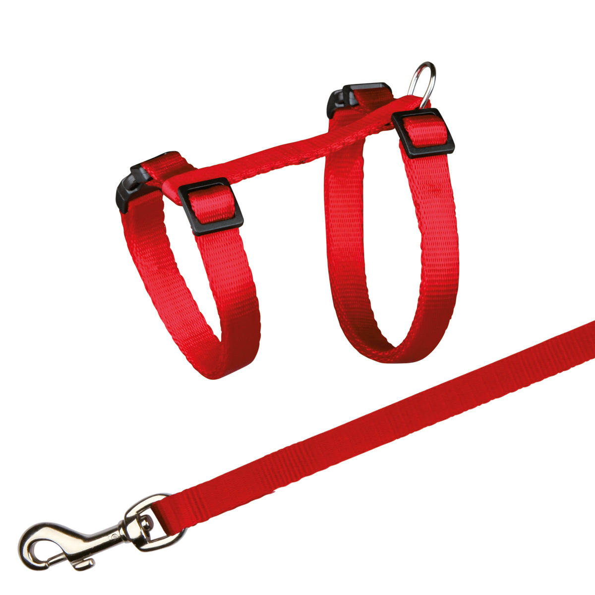 Trixie Cat Harness with Leash, Stomach Circum. 27–45 cm, Leash: 1.20 m/4 ft. Width 10 mm