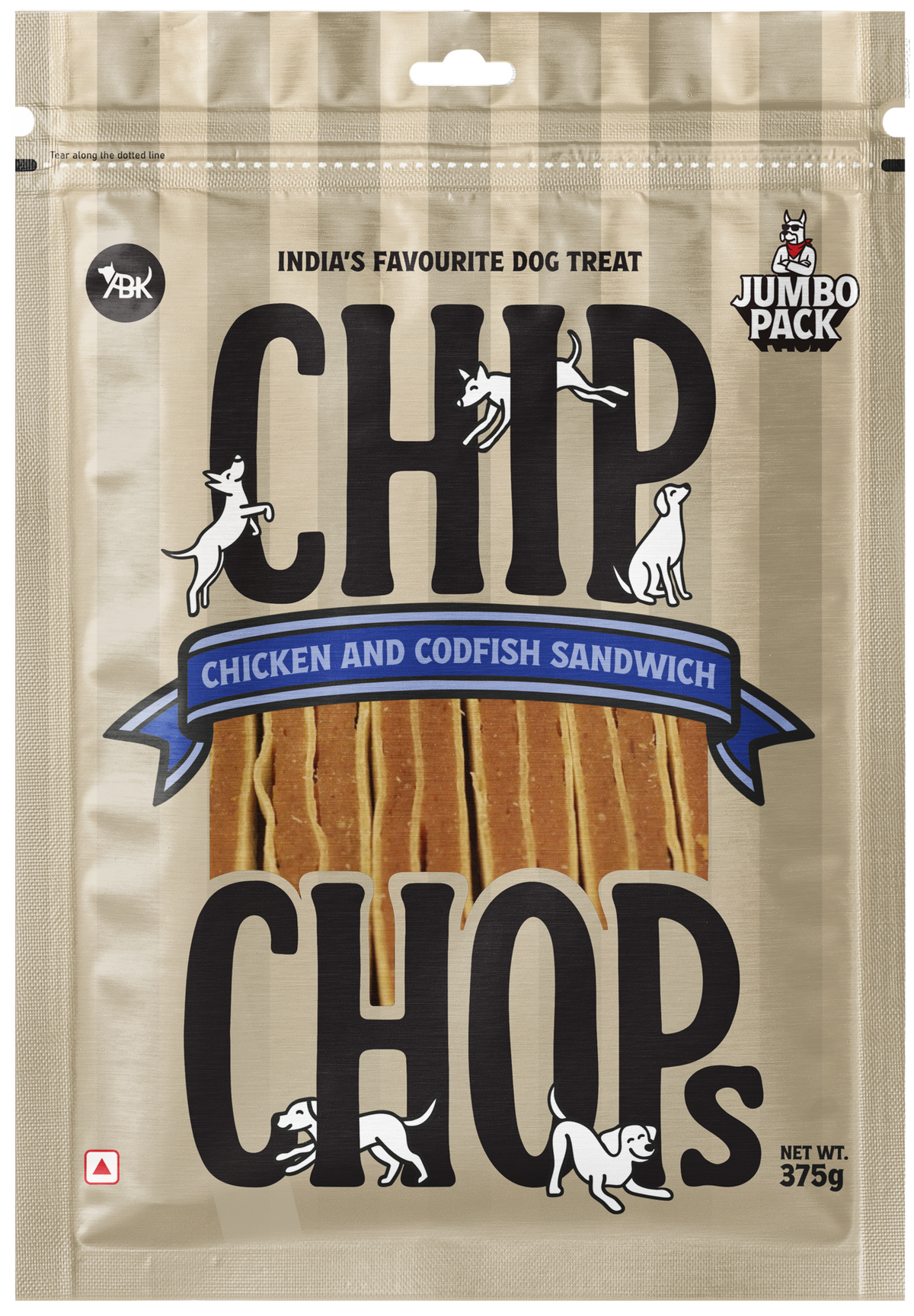 Chip Chops Chicken and Codfish Sandwich 375g - CC3701.png