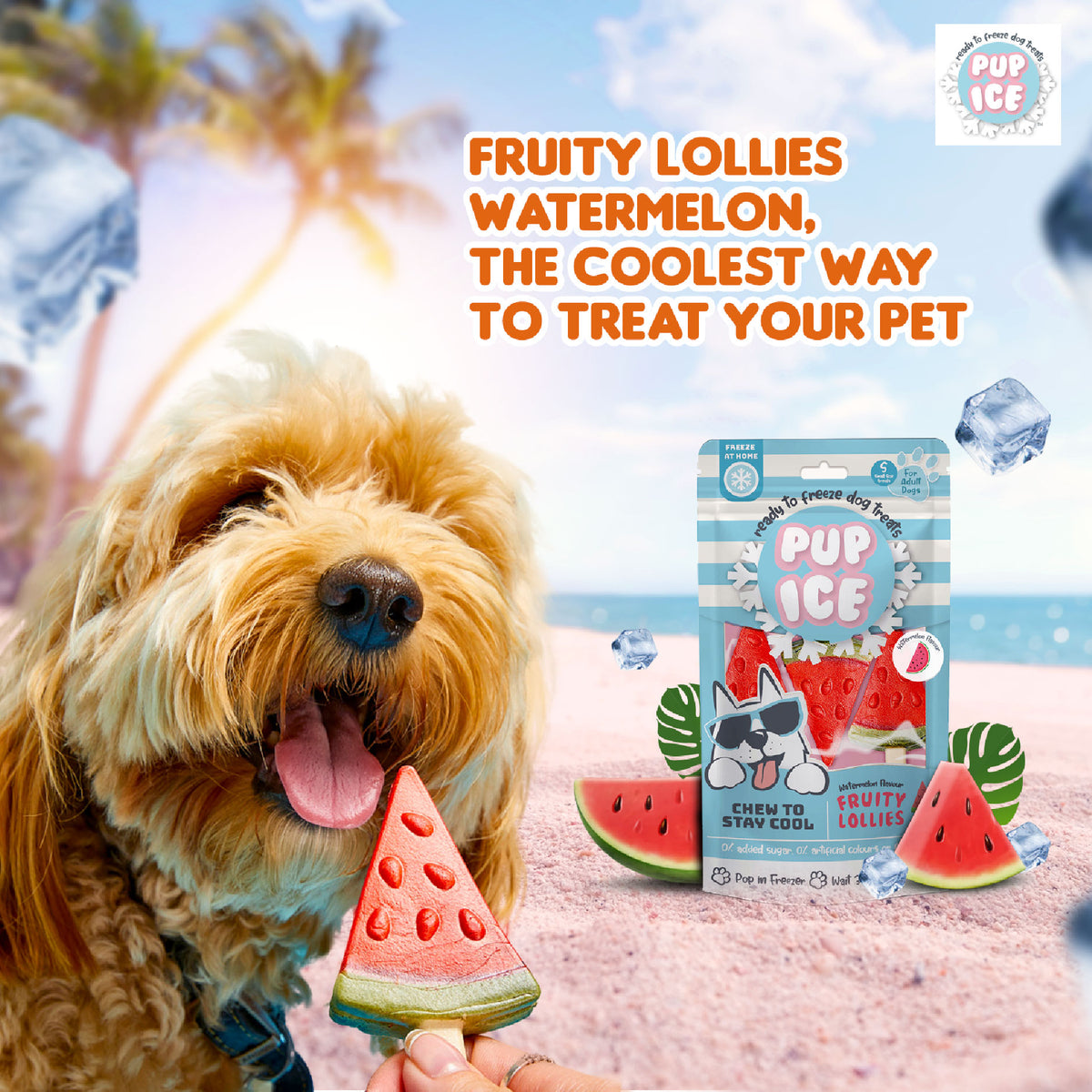 Pup Ice Fruity Lollies Watermelon 3Pk 90G - PI06-01.jpg