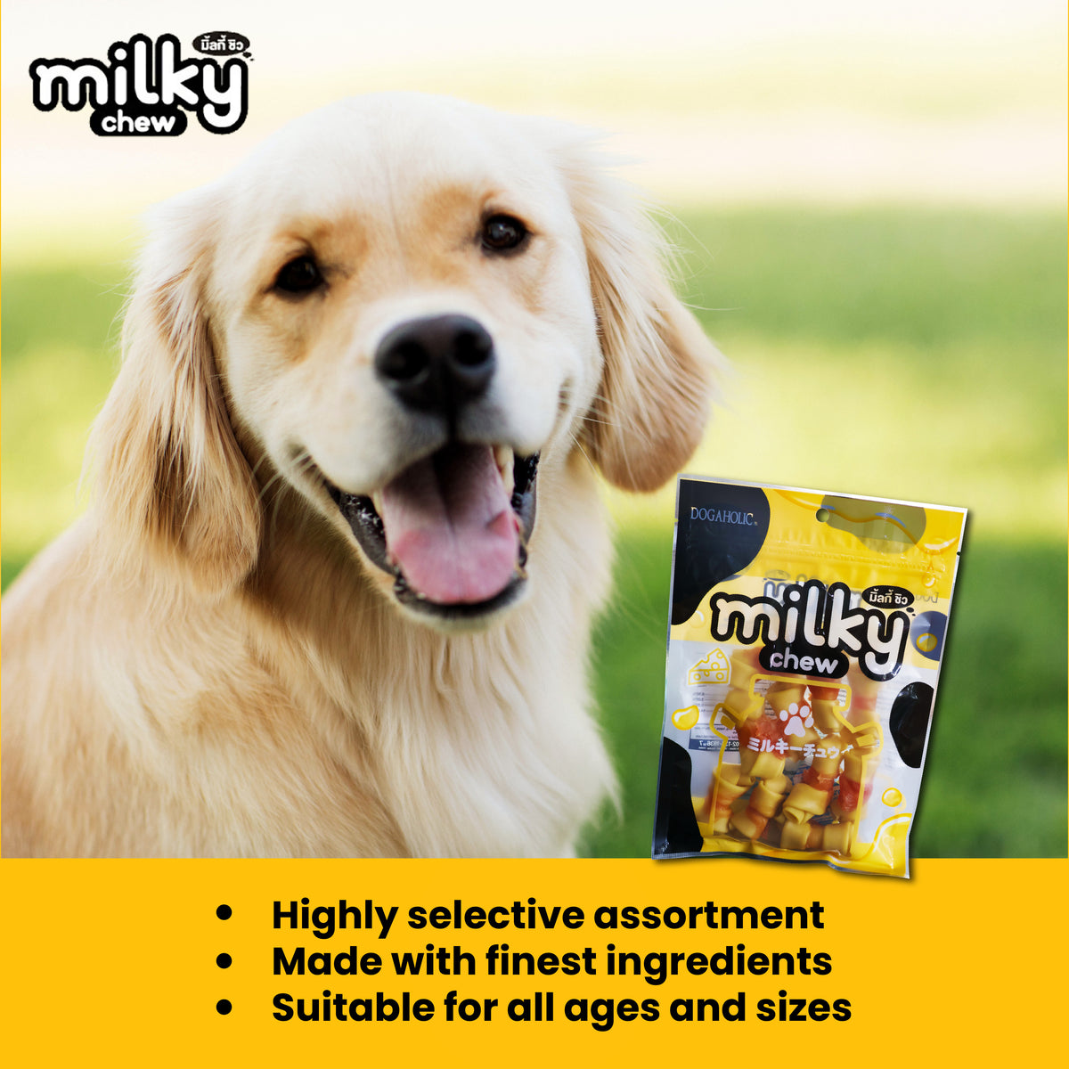 Milky Chew Cheese & Chicken Bones, 10 pieces - 1246-04.jpg