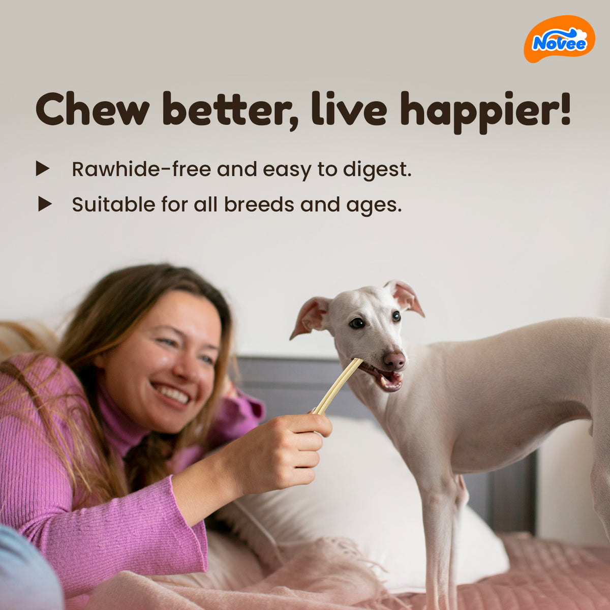 Novee Milky Chew Goat Milk Stick, 500 gm. - 9929 PDP 4.jpg