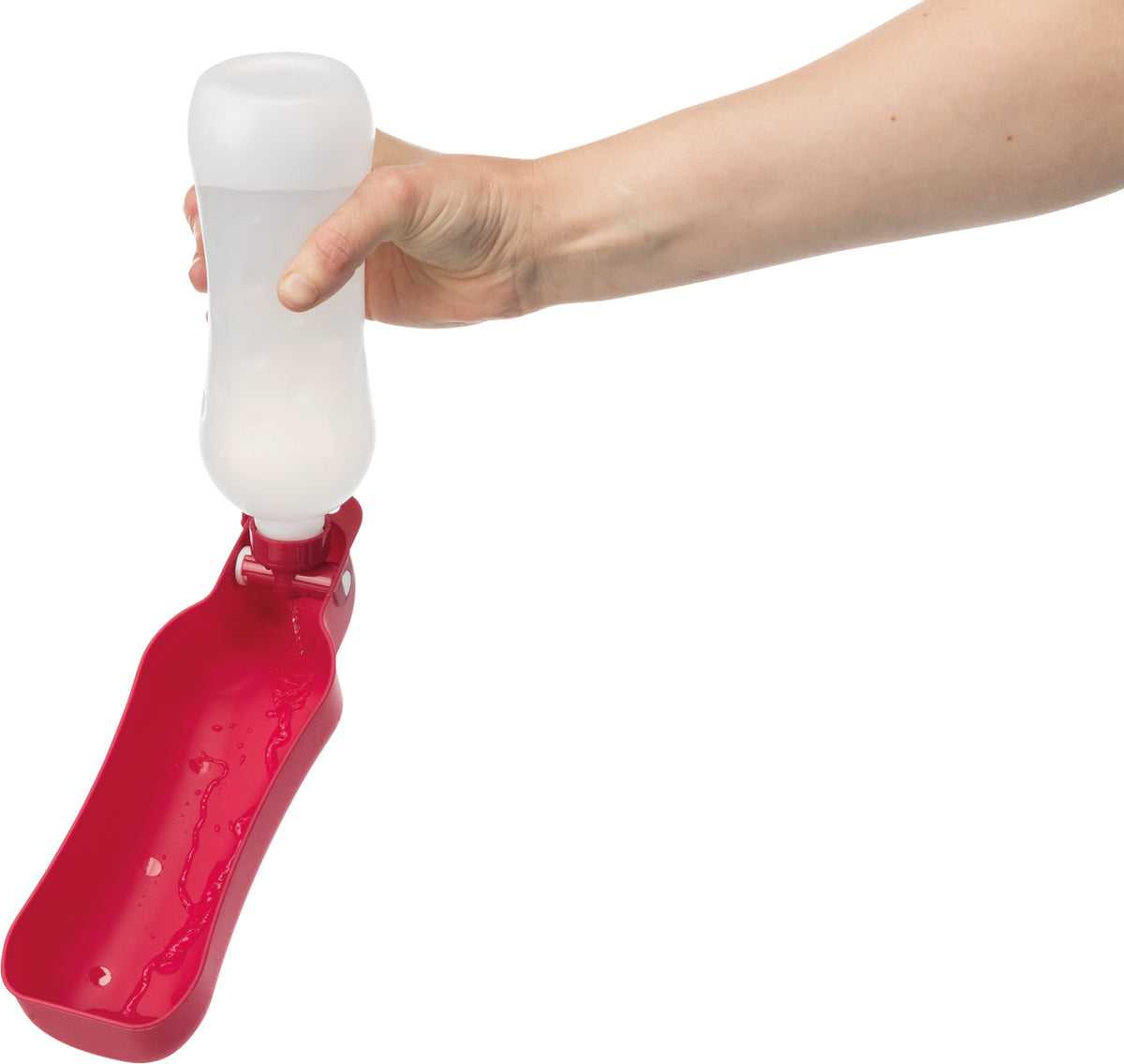 Trixie Bottle with Bowl, with hook to attach Various 500 ml