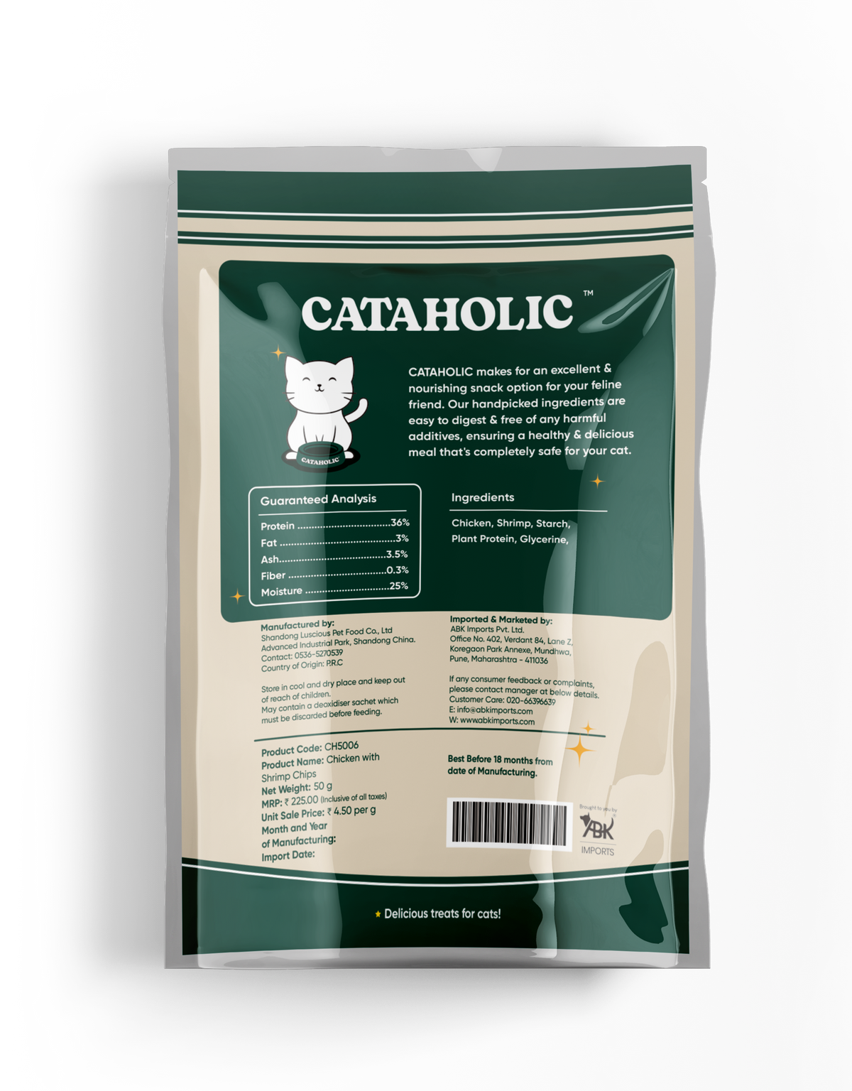 Cataholic Chicken with Shrimp Chips, 50g - CH5006_Back.png