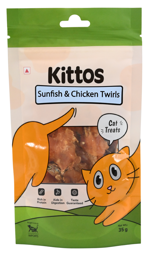 Sunfish and Chicken Twirls Cat Treat, 35 gm - KT2105_1.png