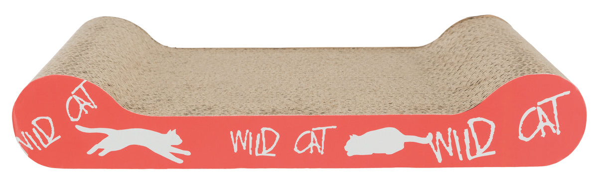 Trixie Wild Cat Scratching Cardboard, Orange, 41 × 7 × 24 cm