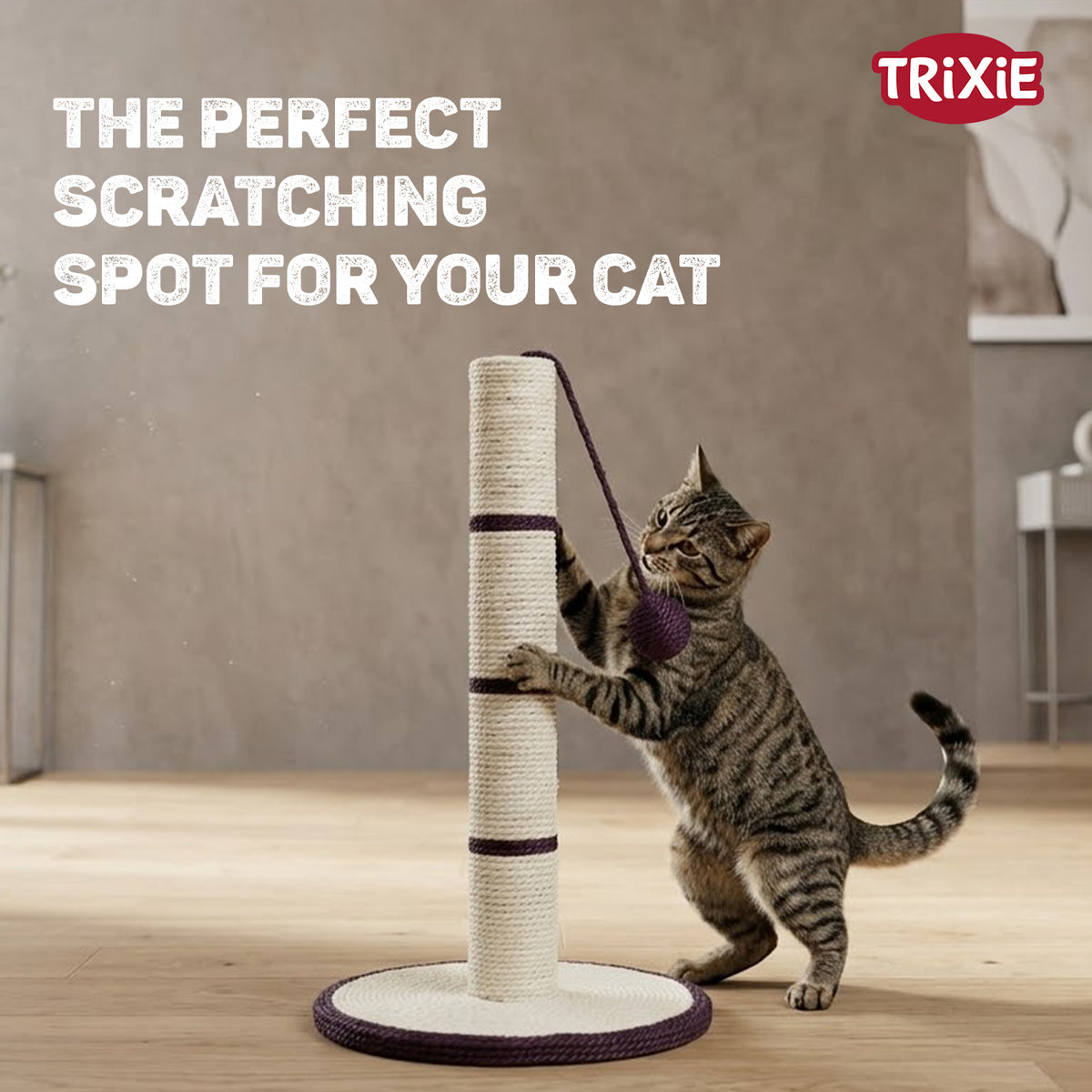 Trixie Scratching Post, ø 31 x ø 7 x 50 cm