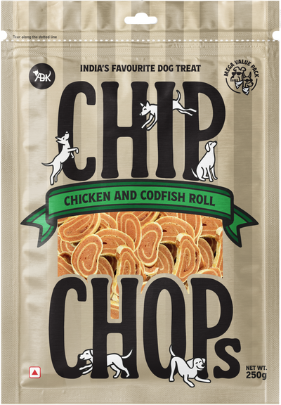 Chip Chops Chicken & Codfish Rolls, 250 gm - CC2506.png