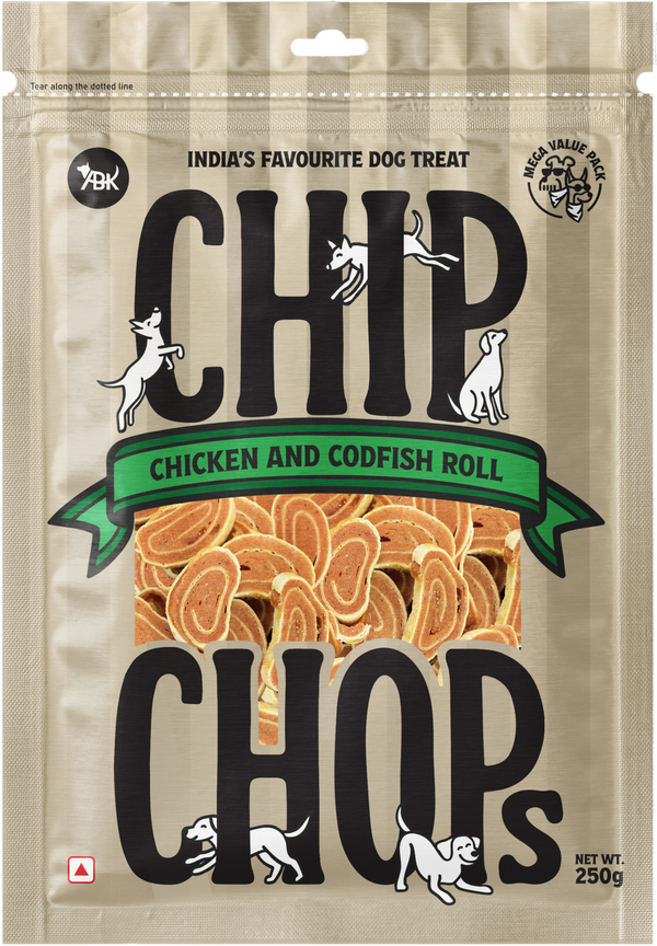Chip Chops Chicken & Codfish Rolls, 250 gm - CC2506.png