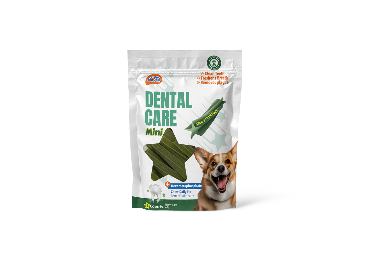 NOVEE, DENTAL CARE MINI, 15 pcs. / 65 g - 9934 Novee_Dental Care MINI.png