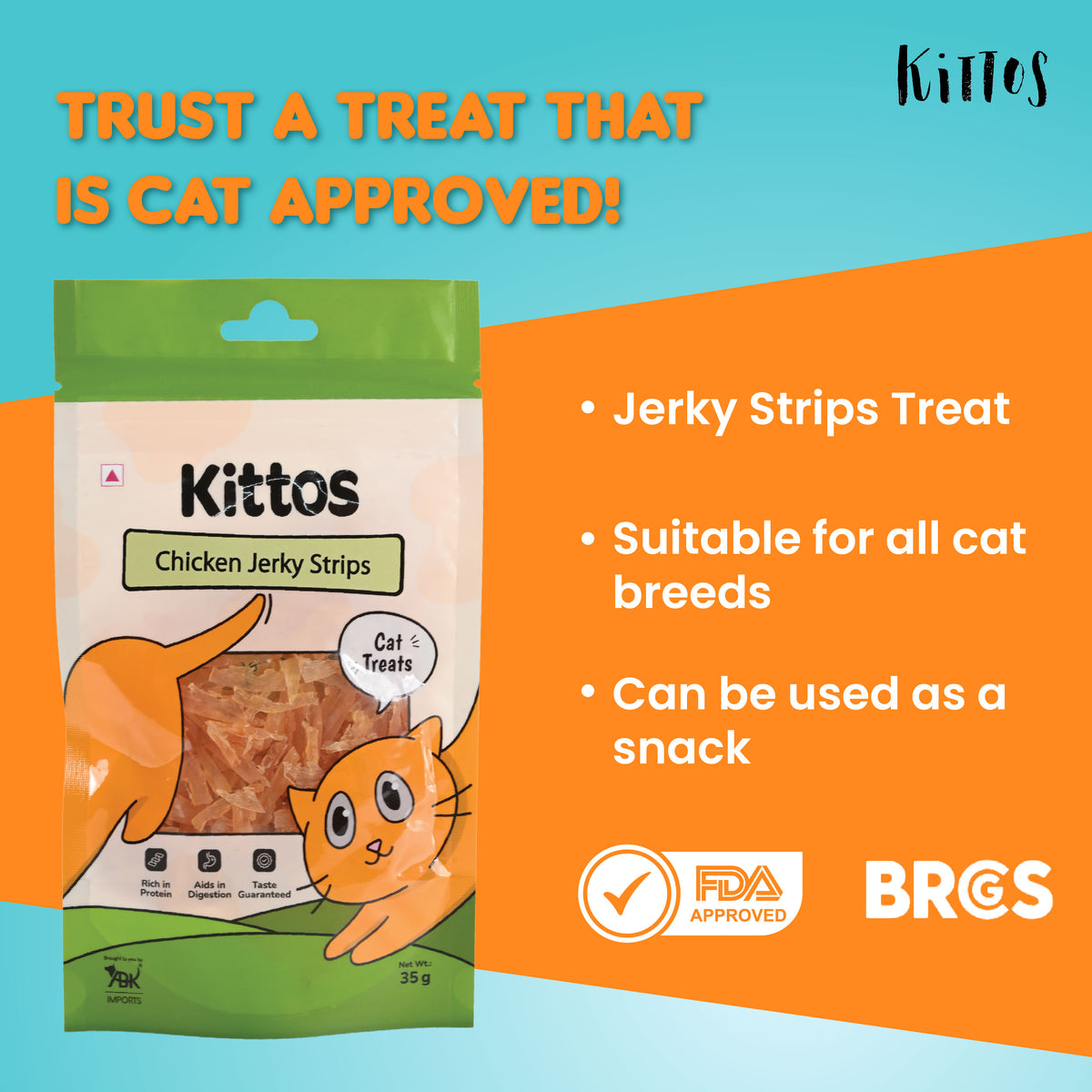 Chicken Jerky Strips Cat Treat, 35 gm - KT2101-04.jpg