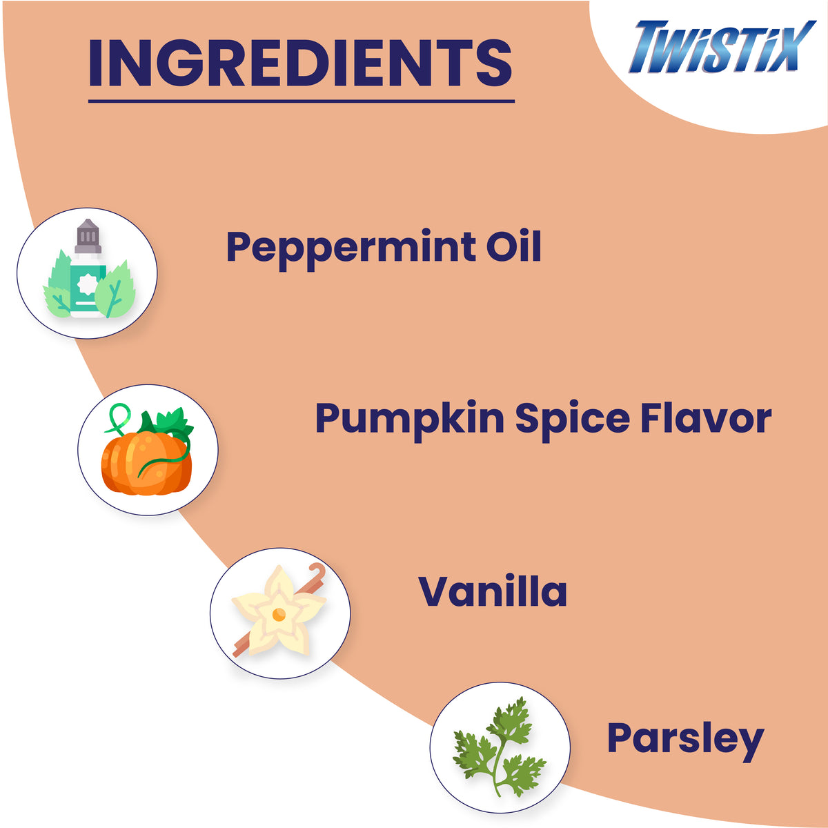 Twistix Pumpkin Spice Flavor, 156 gm, Large - 631528_4.jpg