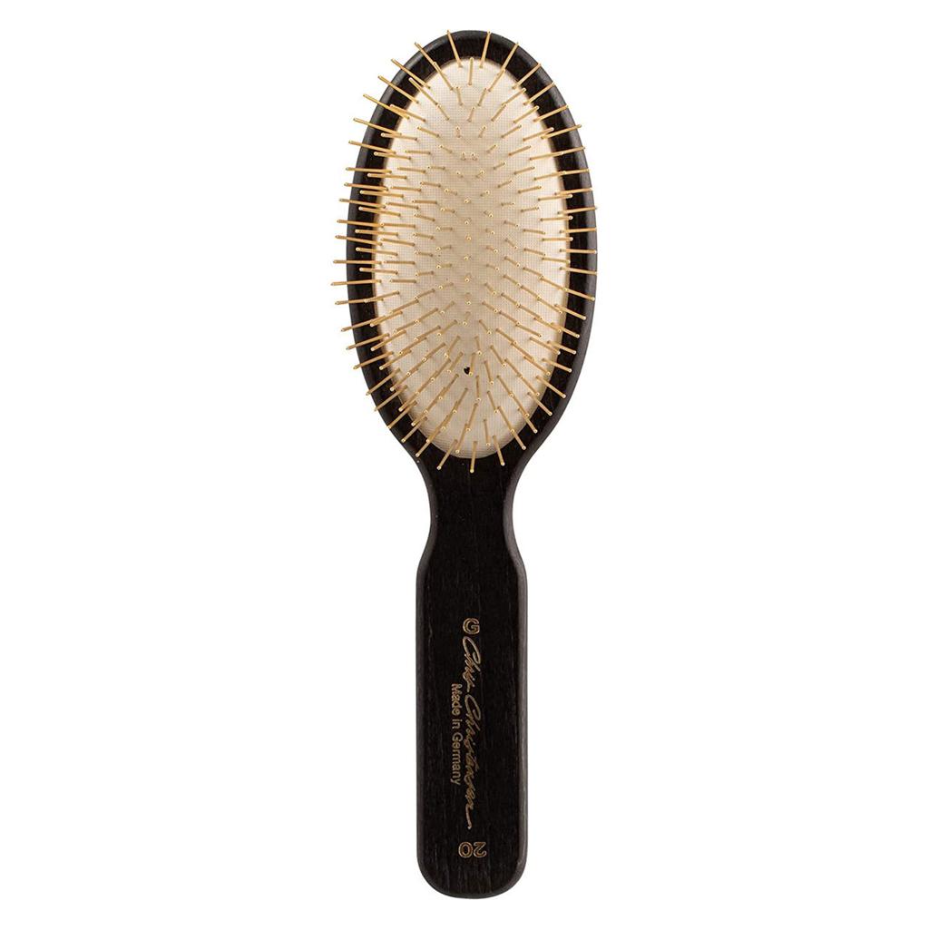 Chris Christensen Fusion Series 20mm Oval Brass Pin Brush